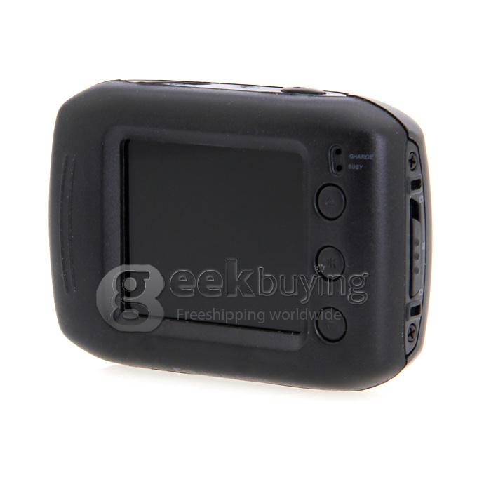 F5B 1.3 MP HD 720P CMOS Helmet Action Camera 120 Degree Wide Lens Outdoor Sports Camcorder 20M Waterproof - Black