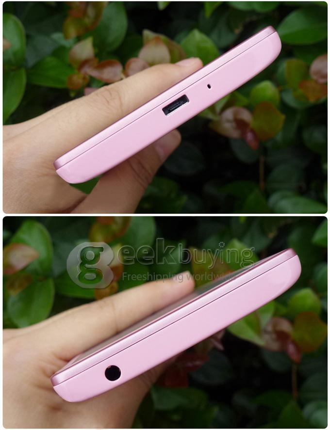 Xiaomi Redmi 1S 4.7Inch Qualcomm Quad core Smartphone MIUI V5 OS IPS HD Screen 1GB RAM 8GB ROM 8.0MP Camera MIUI OTG Gyroscope - Pink