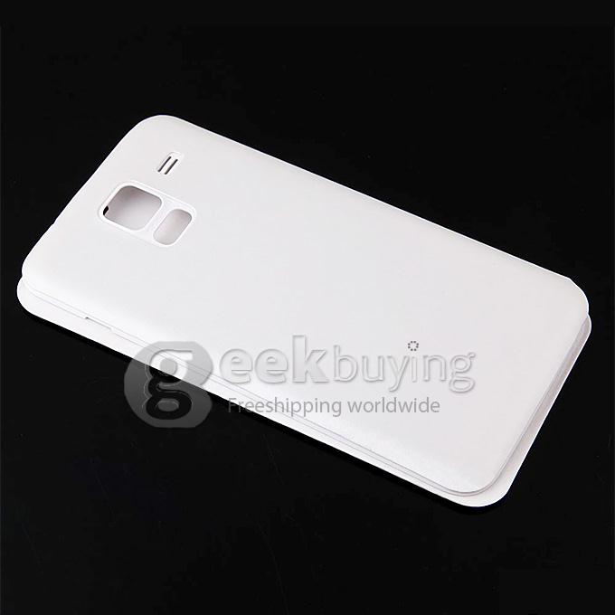 Star C2000 5.0inch MTK6582 Quad core 1.3GHz Smartphone IPS FWVGA 512MB RAM 4GB ROM 8.0MP Android 4.4 OTG Air Gesture Miracast With Leather case/Hard case——White