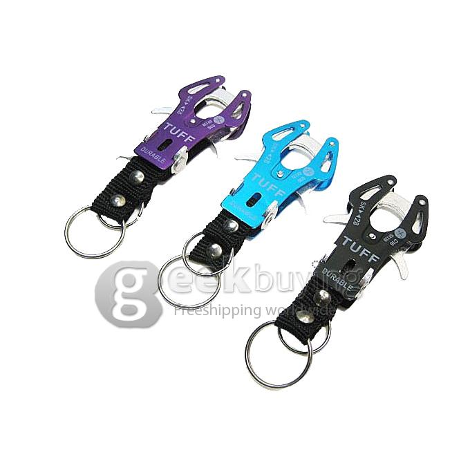 Small Aluminum Alloy Mountaineering Buckle Safety Clasp Color Random