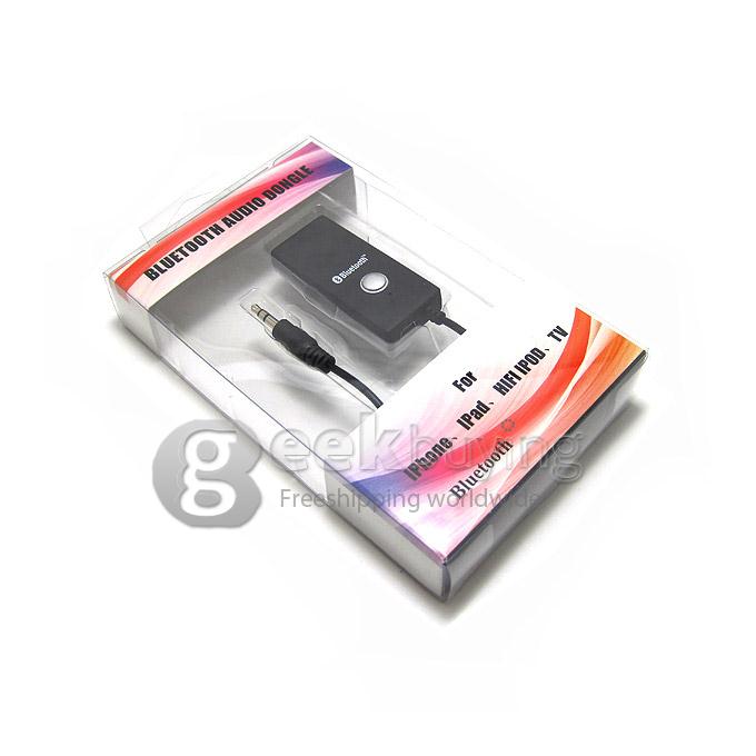 Wireless Bluetooth Transmitter Stereo HiFi A2DP Stereo Audio Dongle Adapter Connector 3.5mm Receiver