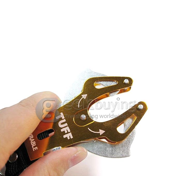 Small Aluminum Alloy Mountaineering Buckle Safety Clasp Color Random