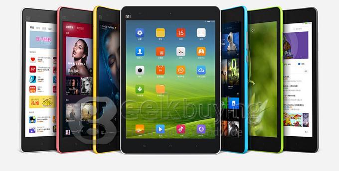 Xiaomi MiPad NVIDIA Tegra K1 Quad Core 2.2GHz 7.9 Inch Retina Touch Screen 2048*1536 Tablet PC Android 4.4 2GB/16GB 8.0MP+5.0MP - Blue