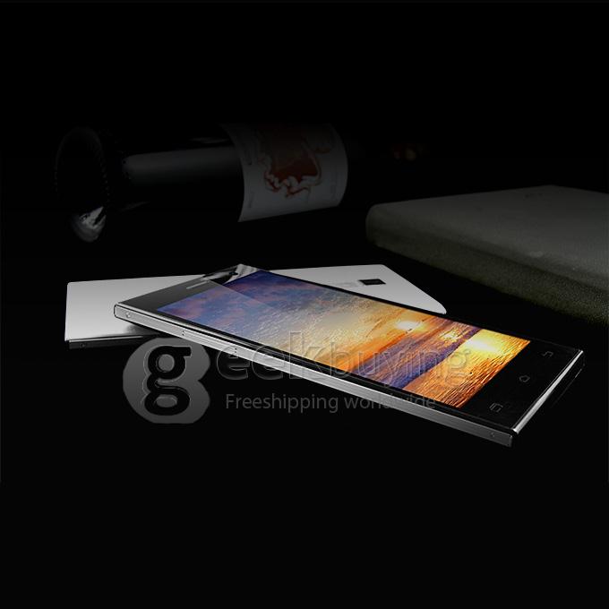 Leagoo Lead 1 MTK6582 Quad core 1.3GHz 5.5Inch Android4.4.2 1GB RAM 8GB ROM 5.0mm Ultrathin IPS HD Screen 13.0MP 3G/GPS/OTG - White