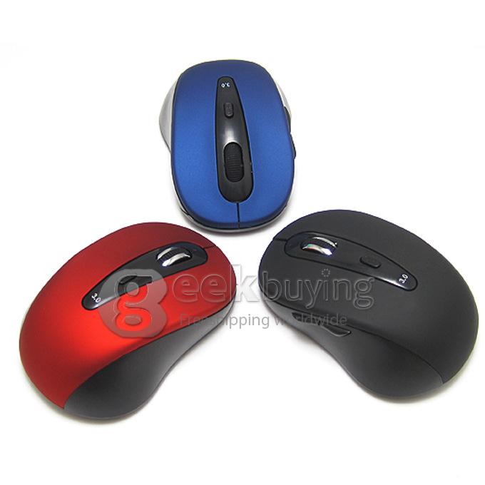Bluetooth Mouse for Windows 98/SE/2000/XP/Vista/Windows 7/Server 2003 Sleep Mode Red
