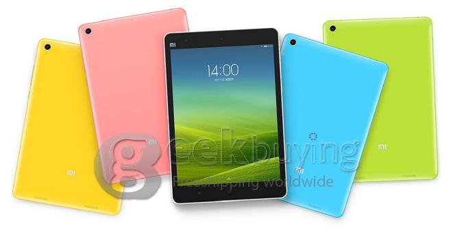 Xiaomi MiPad NVIDIA Tegra K1 Quad Core 2.2GHz 7.9 Inch Retina Touch Screen 2048*1536 Tablet PC Android 4.4 2GB/16GB 8.0MP+5.0MP - Blue