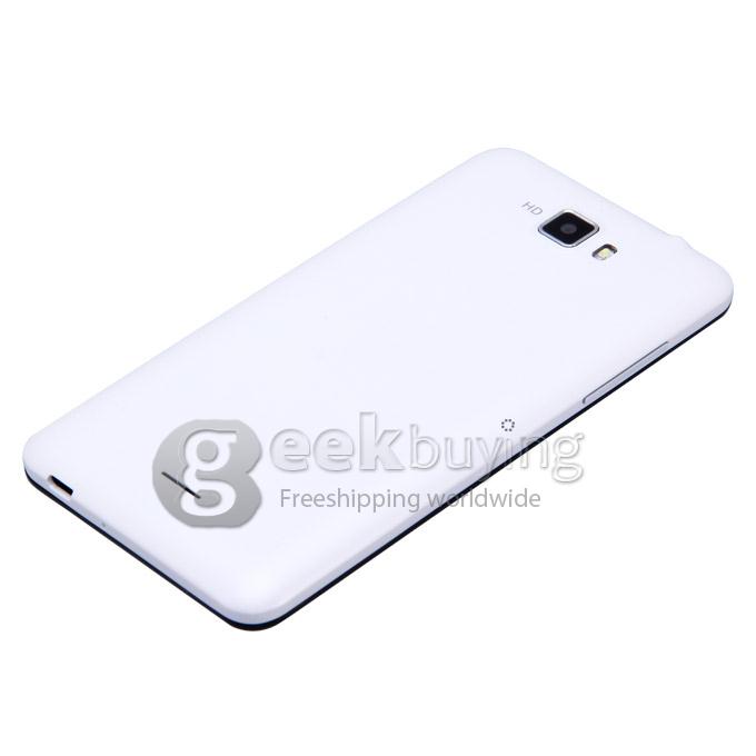 JIAKE F1W 5.0Inch Capacitive Touch Screen MTK6572 Dual Core 1.2GHz Smartphone 512MB+4GB 2.0MP+0.3MP Android 4.2 OS 3G/GPS with Protective Case- White