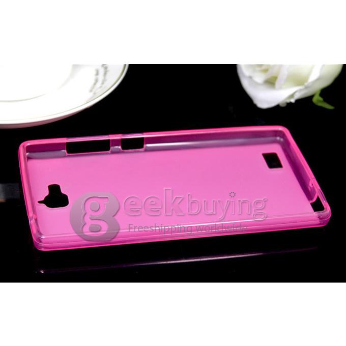 Fashion New Soft TPU Cover Case for HuaWei Honor 3C -Pink