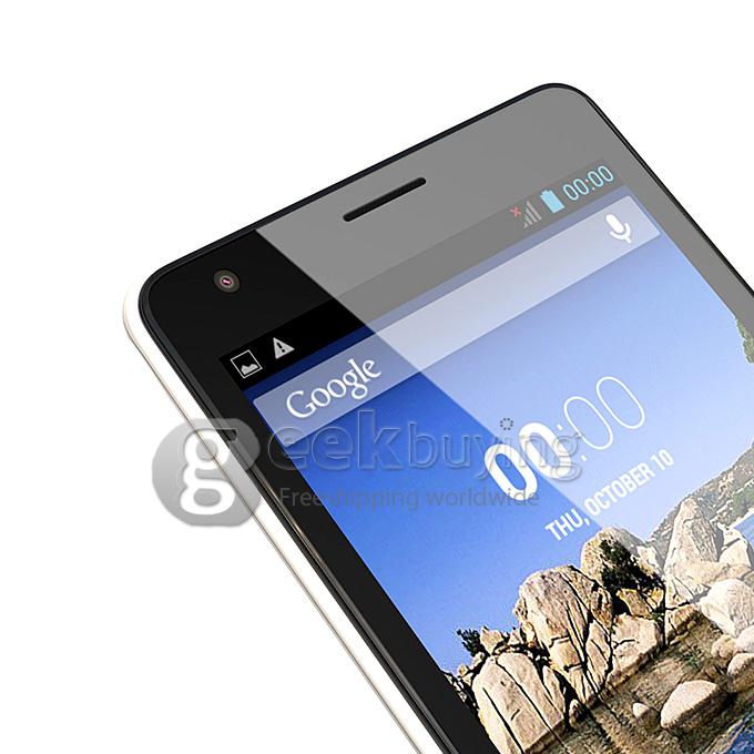 CUBOT S108 4.5inch QHD MTK6582 Quad Core Smartphone 512MB RAM+4GB ROM 5.0MP Android 4.2 OS 3G/GPS-White