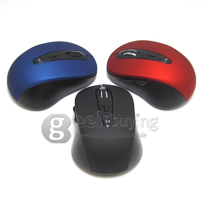 Bluetooth Mouse for Windows 98/SE/2000/XP/Vista/Windows 7/Server 2003 Sleep Mode Red