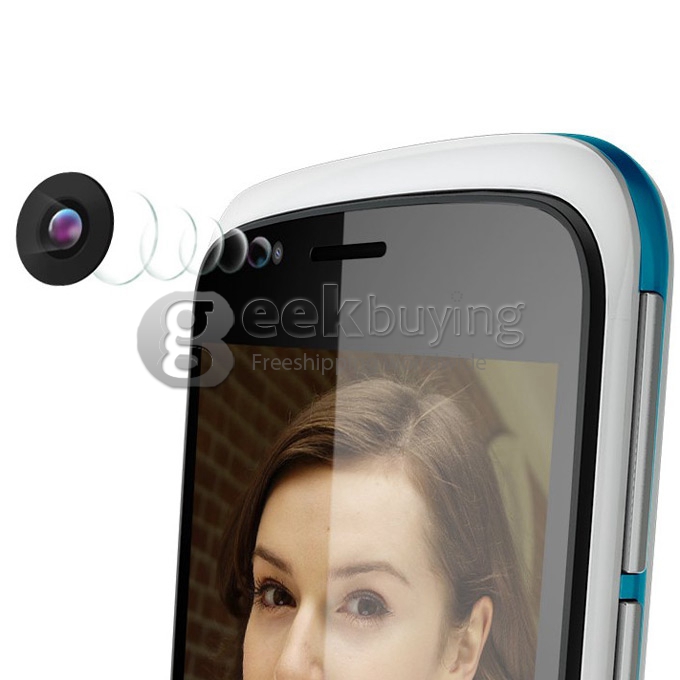 CUBOT GT95 MTK6572W 1.3GHz Dual Core 1.3GHz 4.0Inch Android 4.2 OS Smartphone 512MB RAM 4G ROM WVGA Capacitive Touch Screen 5.0MP 3G - White