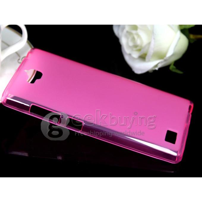 Fashion New Soft TPU Cover Case for HuaWei Honor 3C -Pink