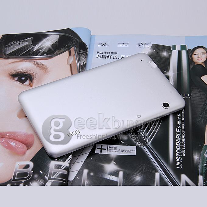 S1 Dual Core RK3026 1.2GHz 7 inch Capacitive Touch Screen 800*480 Tablet PC Android 4.2 512MB/4GB - White