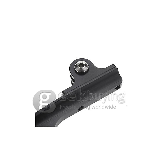 Aluminum Bike Motorcycle Holder Adapter Mount Handlebar 31.8mm For Gopro Camera Hero 3 2 1 - Black