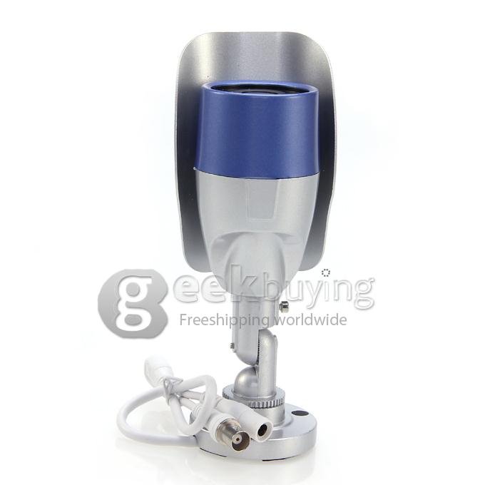 Outdoor 700TVL 1/3 CMOS 3.6mm Lens 24 LEDs IR Nightvision Waterproof Security CCTV Camera with Bracket (PAL)