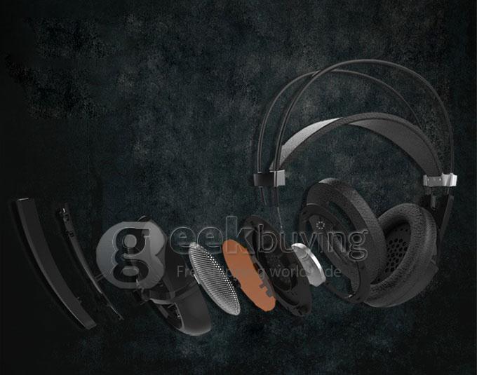 Somic G938 7.1CH Sound Effect Headband Gaming Headset USB Plug Wired Game Headphone with Microphone for PC Laptop Black