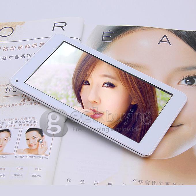 S1 Dual Core RK3026 1.2GHz 7 inch Capacitive Touch Screen 800*480 Tablet PC Android 4.2 512MB/4GB - White