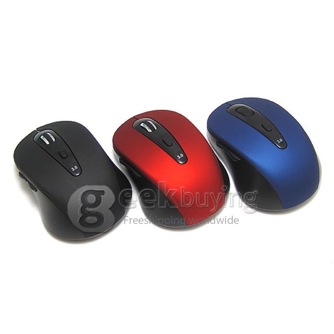 Bluetooth Mouse for Windows 98/SE/2000/XP/Vista/Windows 7/Server 2003 Sleep Mode Red