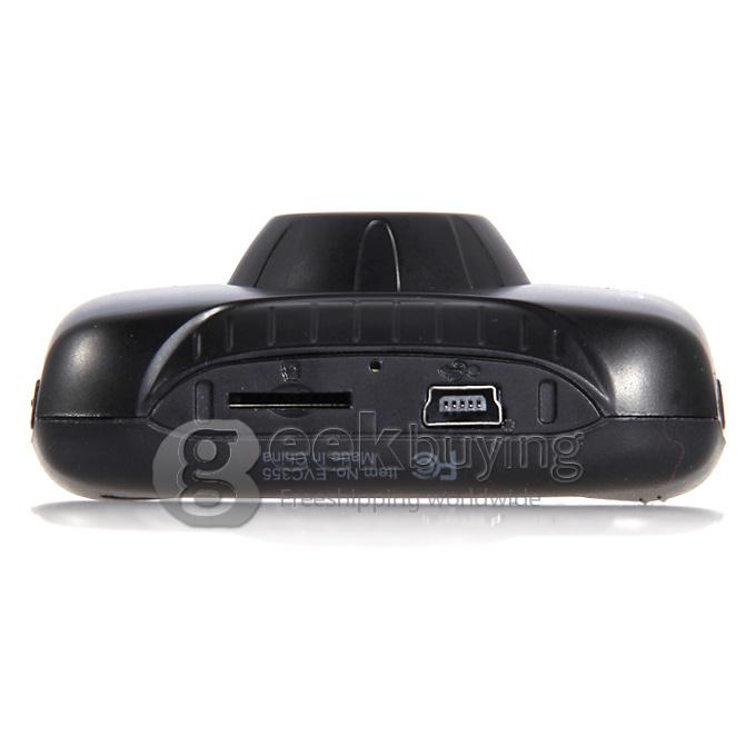 F5B 1.3 MP HD 720P CMOS Helmet Action Camera 120 Degree Wide Lens Outdoor Sports Camcorder 20M Waterproof - Black