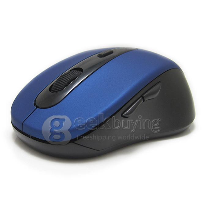 Bluetooth Mouse for Windows 98/SE/2000/XP/Vista/Windows 7/Server 2003 Sleep Mode Blue