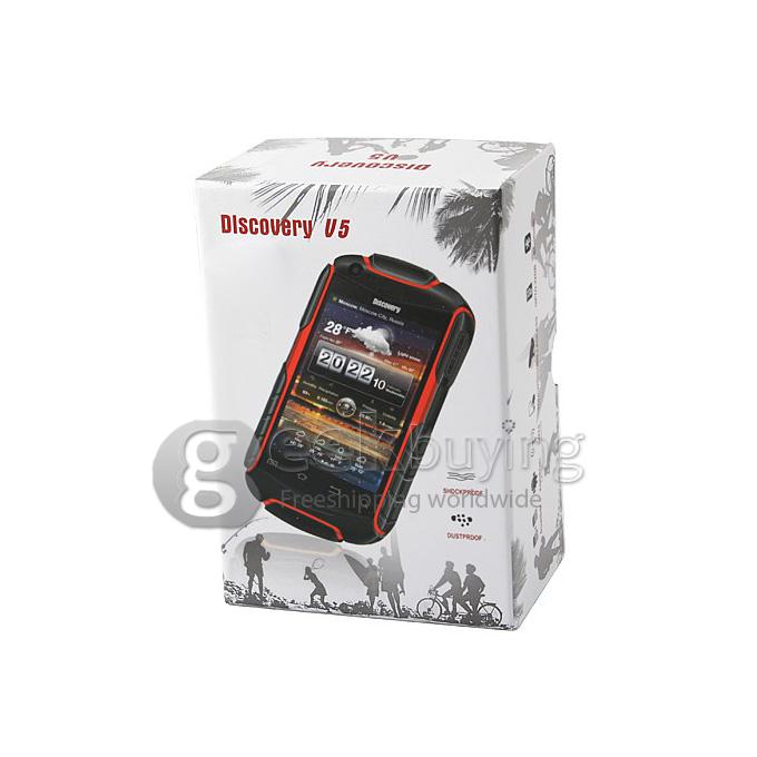 Discovery V5 3.5 Inch Drfy Smart Phone MTk6515 Cortes A9 1.2Ghz Android4.0 OS Dual Cameras 3G /WIFI -Orange