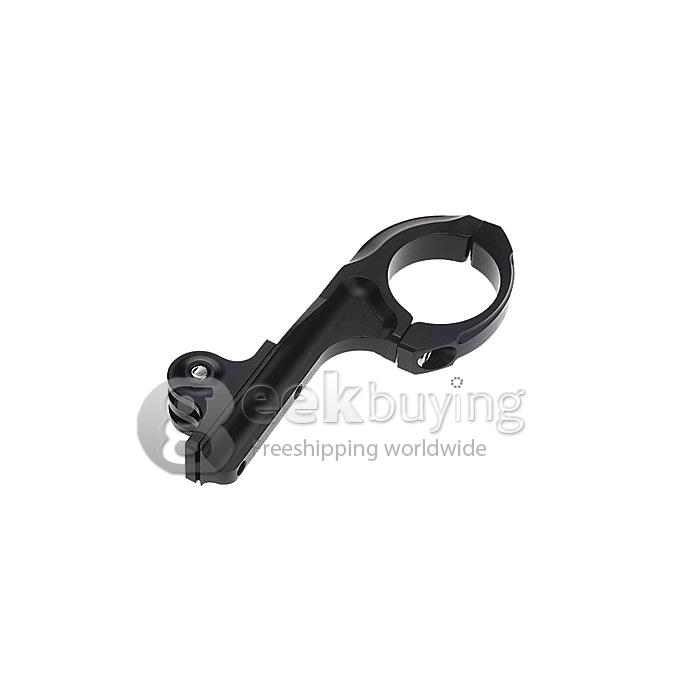 Aluminum Bike Motorcycle Holder Adapter Mount Handlebar 31.8mm For Gopro Camera Hero 3 2 1 - Black
