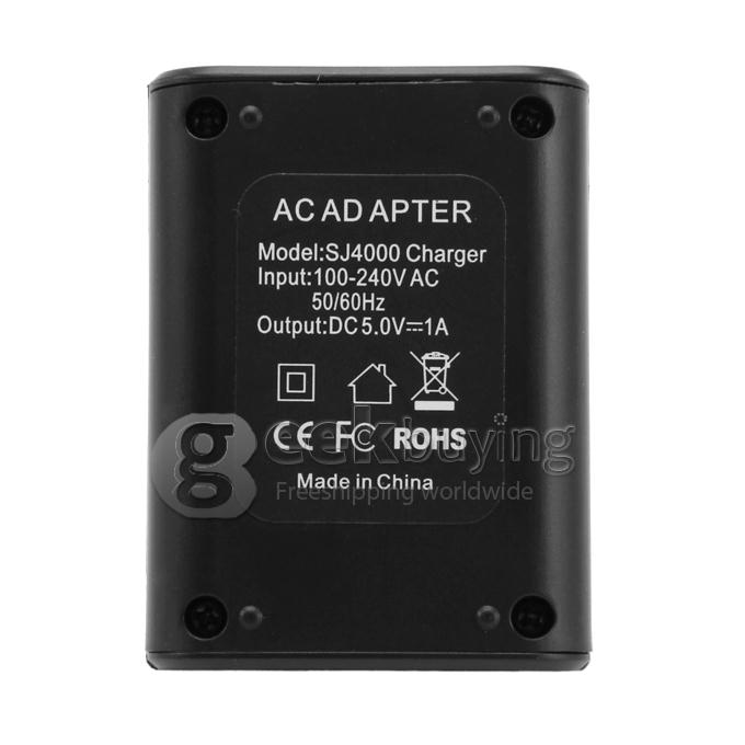1A Battery Charger Dock For Sports Camera SJCAM SJ4000 SJ5000 X1 Action Camcorder
