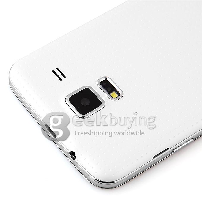 Star C2000 5.0inch MTK6582 Quad core 1.3GHz Smartphone IPS FWVGA 512MB RAM 4GB ROM 8.0MP Android 4.4 OTG Air Gesture Miracast With Leather case/Hard case——White