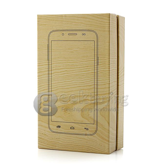 Star C2000 5.0inch MTK6582 Quad core 1.3GHz Smartphone IPS FWVGA 512MB RAM 4GB ROM 8.0MP Android 4.4 OTG Air Gesture Miracast With Leather case/Hard case——White