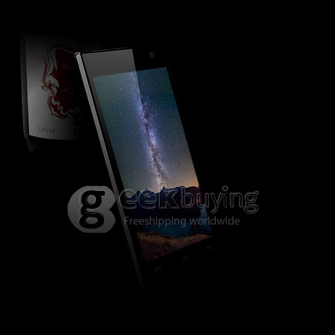 Leagoo Lead 1 MTK6582 Quad core 1.3GHz 5.5Inch Android4.4.2 1GB RAM 8GB ROM 5.0mm Ultrathin IPS HD Screen 13.0MP 3G/GPS/OTG - White