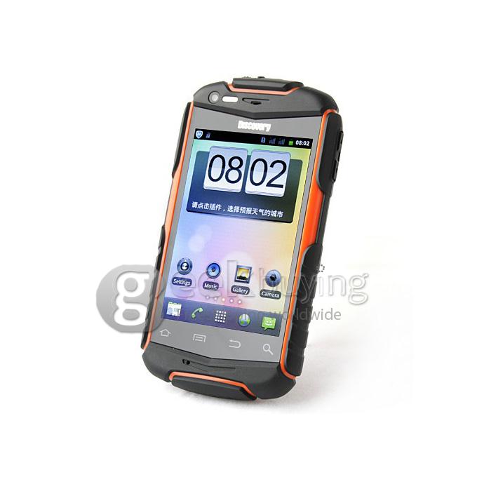 Discovery V5 3.5 Inch Drfy Smart Phone MTk6515 Cortes A9 1.2Ghz Android4.0 OS Dual Cameras 3G /WIFI -Orange