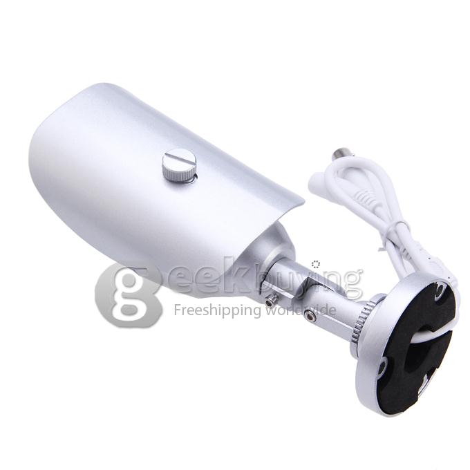 Outdoor 700TVL 1/3 CMOS 3.6mm Lens 24 LEDs IR Nightvision Waterproof Security CCTV Camera with Bracket (NTSC)