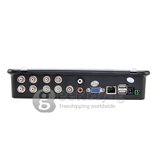 8 Channel H.264 D1 CCTV DVR Dual Stream / Network / iPhone Android Live View (PAL)