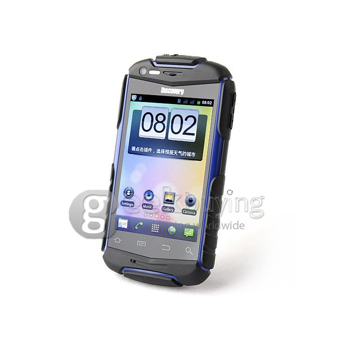 Discovery V5 3.5 Inch Drfy Smart Phone MTk6515 Cortes A9 1.2Ghz Android4.0 OS Dual Cameras 3G /WIFI -Blue