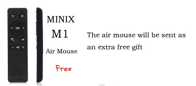 Bundle Deal MINIX NEO X8-H (X8H) Amlogic S802-H Quad Core Google Android 4.4 TV BOX + Tronsmart TSM01 English Version Air Mouse & Keyboard