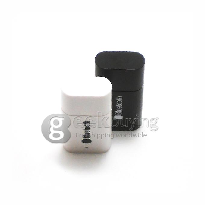 Hot Bluetooth Wireless Receiver Adapter USB Dongle 3.5mm Stereo Music Receiver for Speakers - White