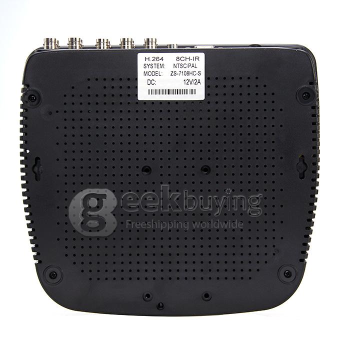 8 Channel H.264 D1 CCTV DVR Dual Stream / Network / iPhone Android Live View (PAL)