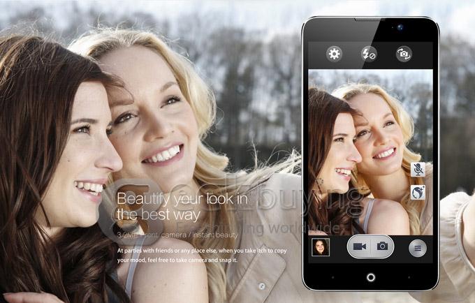 UMI C1 MTK6582 Quad Core 1.3GHz 5.5 Inch Android 4.4.2 OS Smartphone 1GB RAM 16GB ROM 13.0MP 3G/GPS White