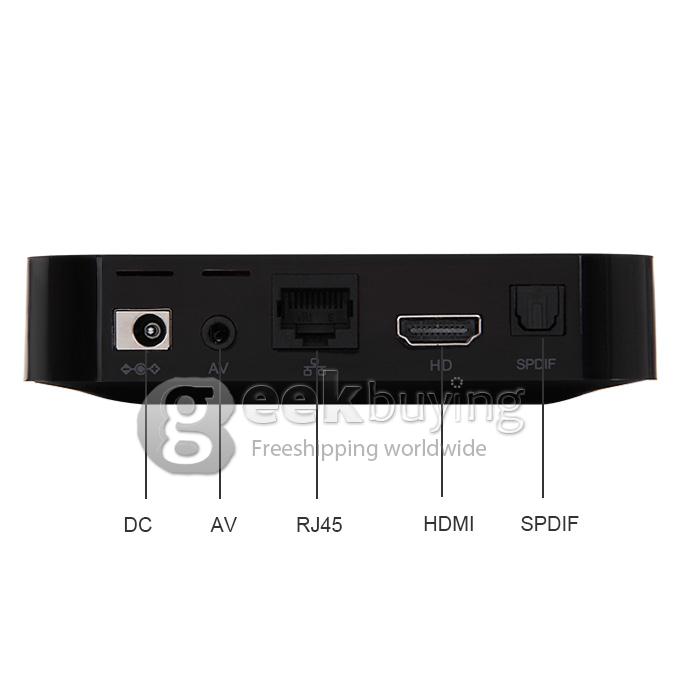 Bundle MXIII Amlogic S802 KODI 4K2K TV BOX 2G/8G + Tronsmart TSM01 English Version Air Mouse - Black