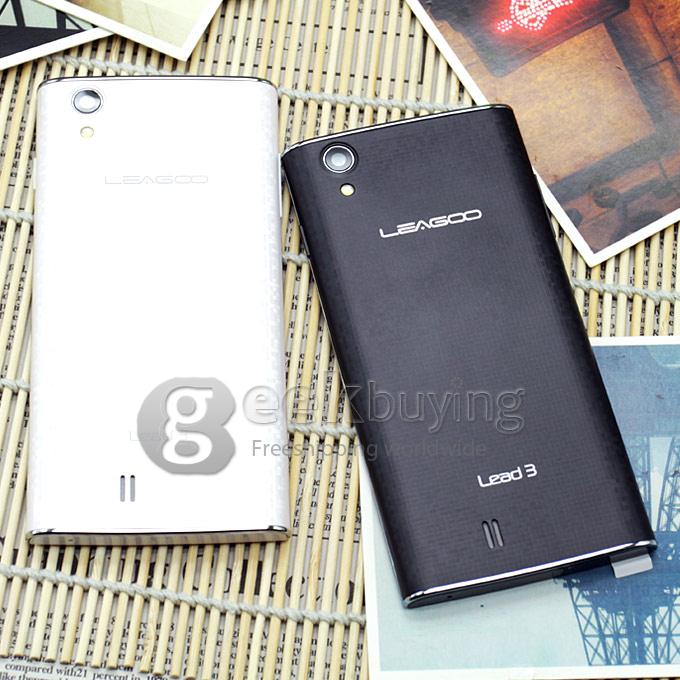 Leagoo Lead 3 MTK6582 Quad core 1.3GHz 4.5Inch QHD IPS Screen Cell Phone 512MB+4GB 5.0MP+2.0MP Android4.4.2 OS 3G/GPS - Blue