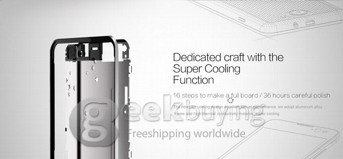 UMI C1 MTK6582 Quad Core 1.3GHz 5.5 Inch Android 4.4.2 OS Smartphone 1GB RAM 16GB ROM 13.0MP 3G/GPS White