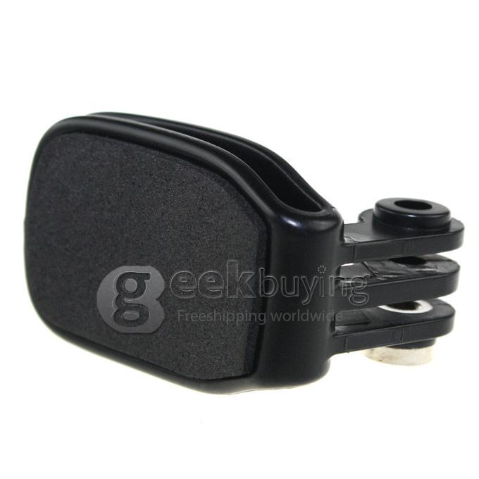 Head Monopod Helmet Quick-Release Clip Mount for All GOPRO HD Hero 3+ / 3 / 2 / 1 /SJ4000 (Black)