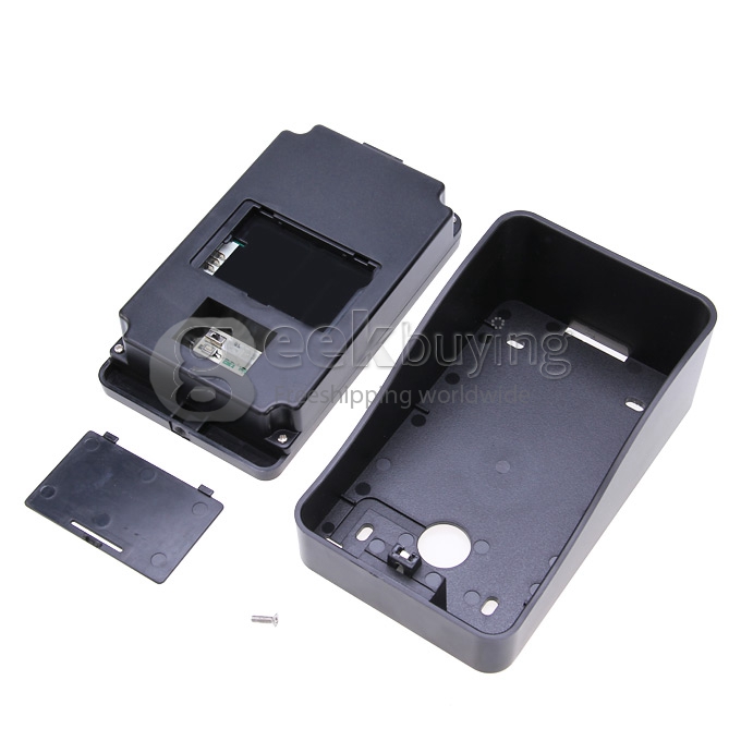 3.5' TFT Display 2.4GHz Wireless 1V2 Doorbell Intercom System (Calls, Intercom, Unlock, Monitor, Night Vision) - Black