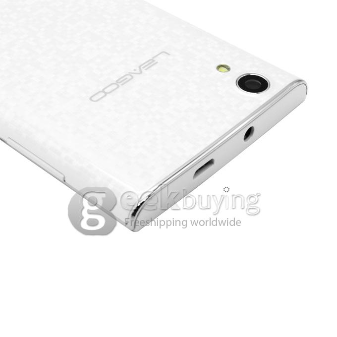 Leagoo Lead 3 MTK6582 Quad core 1.3GHz 4.5Inch QHD IPS Screen Cell Phone 512MB+4GB 5.0MP+2.0MP Android4.4.2 OS 3G/GPS - White