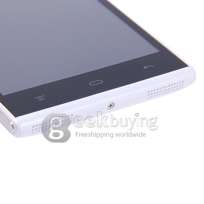 CUBOT P7 5.0 Inch IPS Touch Screen MTK6582 Quad Core 1.3GHz Android 4.2.2 3G Smart Phone 512MB + 4GB 8MP WiFi OTG GPS - White