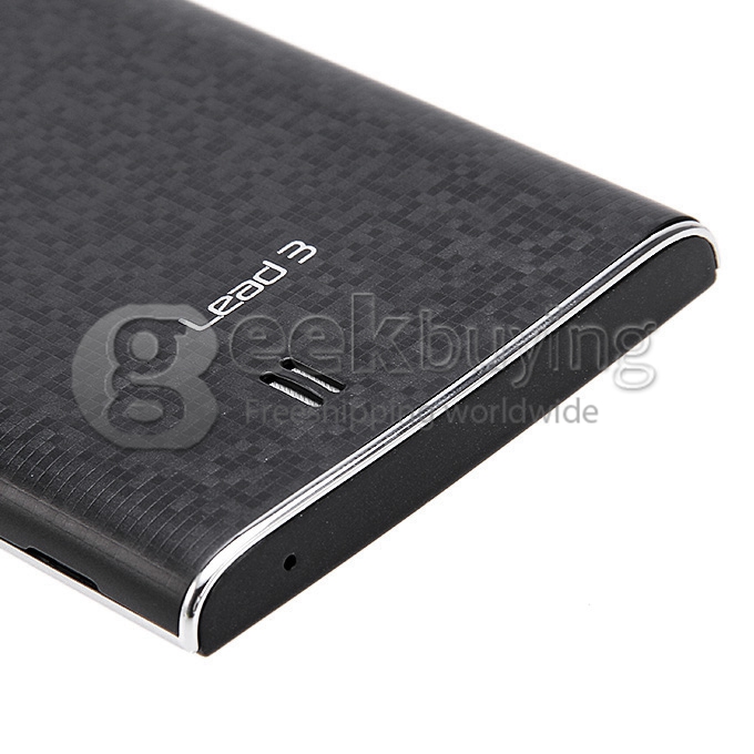 Leagoo Lead 3 MTK6582 Quad core 1.3GHz 4.5Inch QHD IPS Screen Cell Phone 512MB+4GB 5.0MP+2.0MP Android4.4.2 OS 3G/GPS - Black