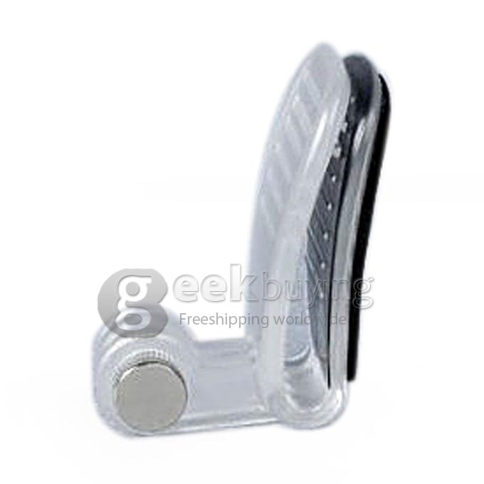 Head Monopod Helmet Quick-Release Clip Mount for All GOPRO HD Hero 3+ / 3 / 2 / 1 /SJ4000 (Transparent)