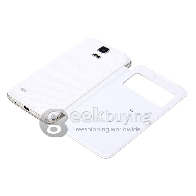 W800 MTK6582 Quad core 1.3GHz 4.5 Inch Android 4.2 OS Smartphone 1GB RAM 4GB ROM 8.0MP 3G GPS with Leather Case White