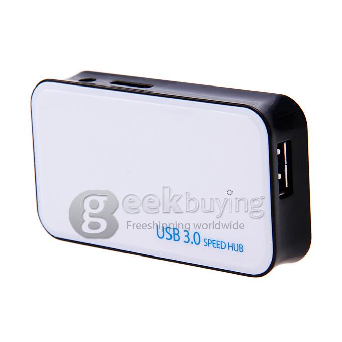 Super Speed 5Gbps 4 Ports USB 3.0 HUB for Laptop Desktop PC
