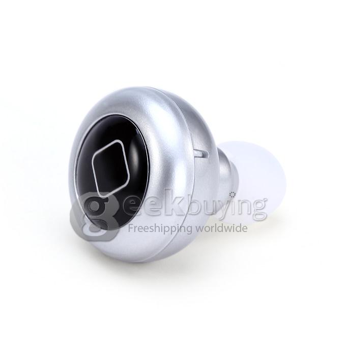 Wireless Stereo Bluetooth 4.0 Earphone Headphone For iPhone 6 Plus Samsung Galaxy S5 iPhone 5S - Silver